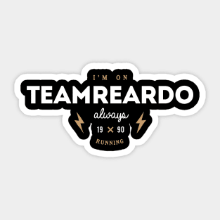 I'm on #TEAMREARDO Sticker